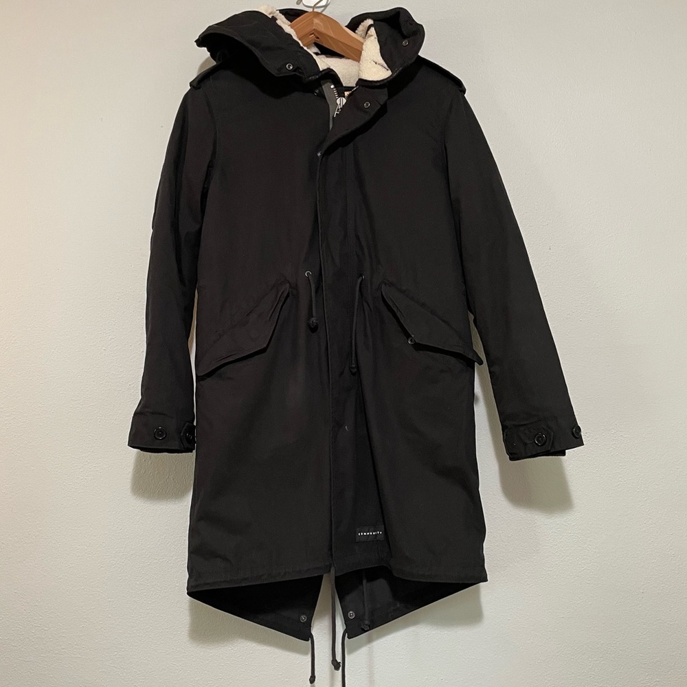 Aritzia Community Fishtail Parka Military Edition Jac… Gem